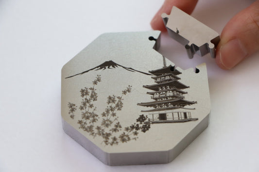 Even if the Shinkurayama Sengen Park Cherry Blossom Festival is canceled, you can still take that breathtaking view home—the Made in Japan metal puzzle “ZIREL Sakura Fuji”
