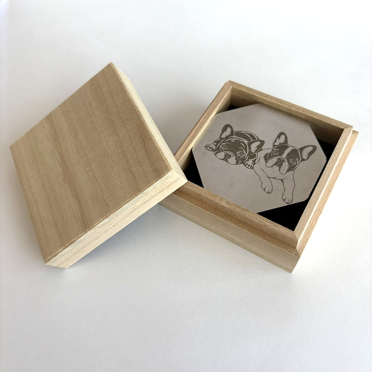 ZIREL【French Bulldog Cuddle Time | Such a Cute Face, But So Frustrating】 20-Piece Metal Puzzle