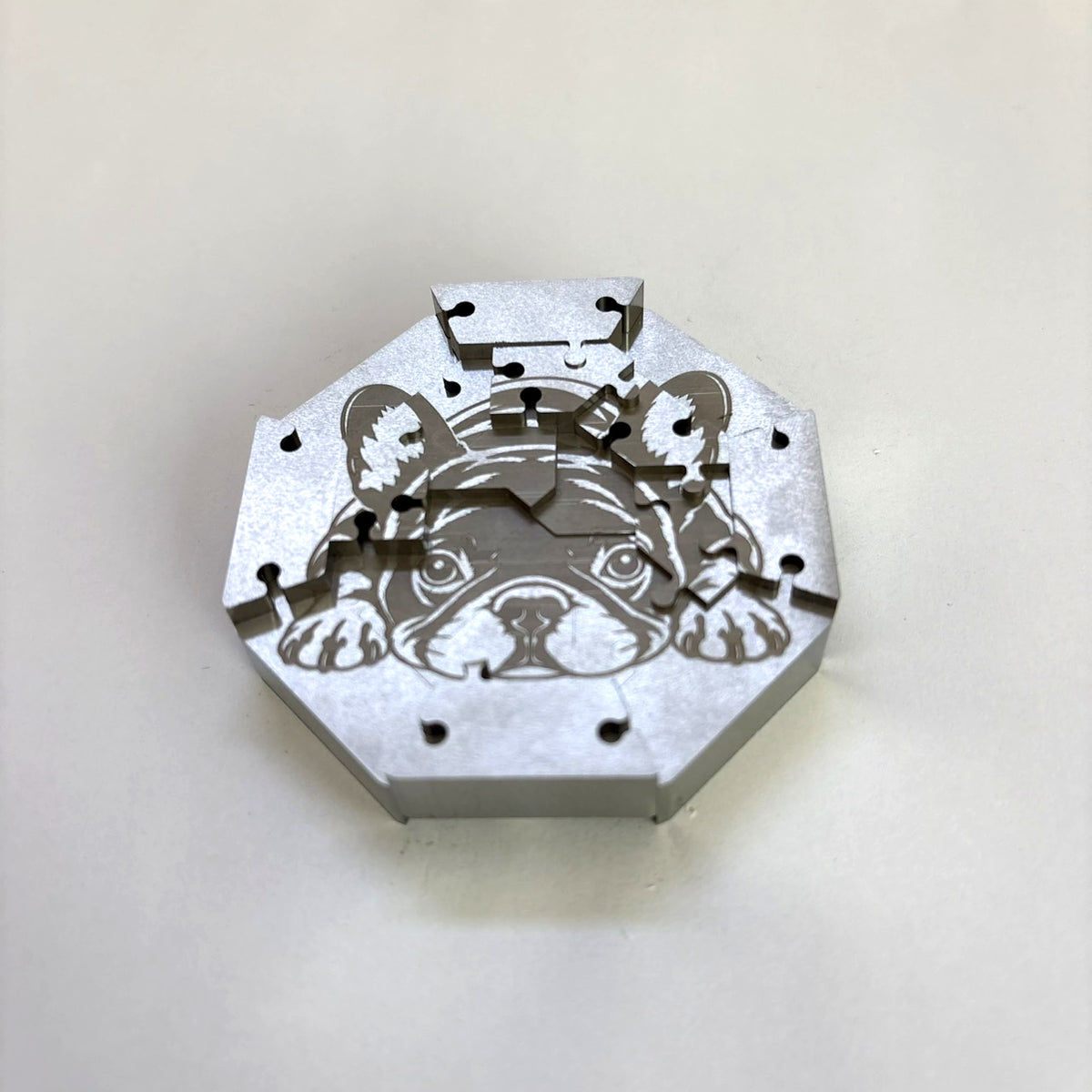 ZIREL【A French Bulldog's Break | A Cute Face, but a Frustrating】20-Piece Metal Puzzle