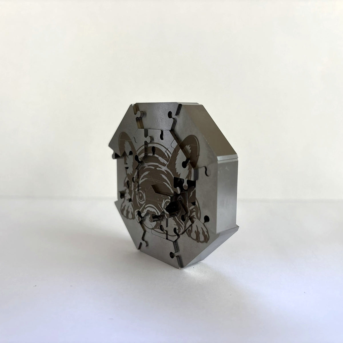 ZIREL【A French Bulldog's Break | A Cute Face, but a Frustrating】20-Piece Metal Puzzle